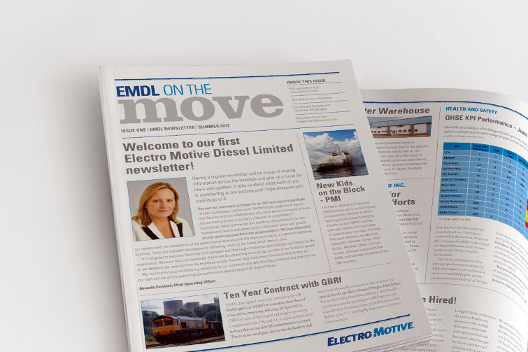 Electro-Motive Diesel newsletter
