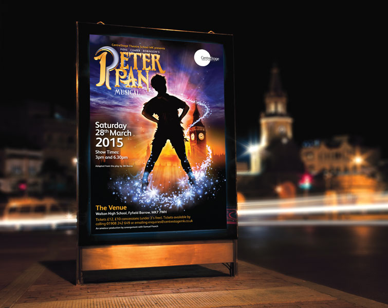 CentreStage Theatre School branding